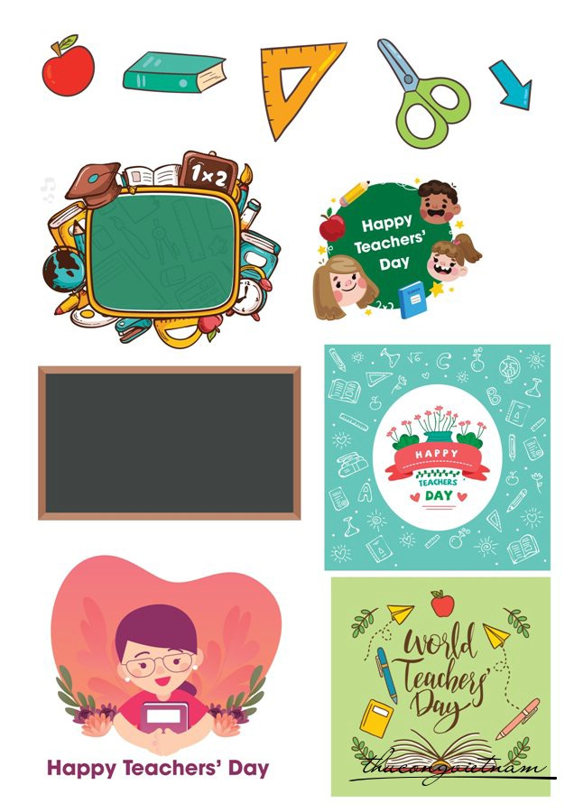 Sticker A4 tự cắt 20/11 - M2